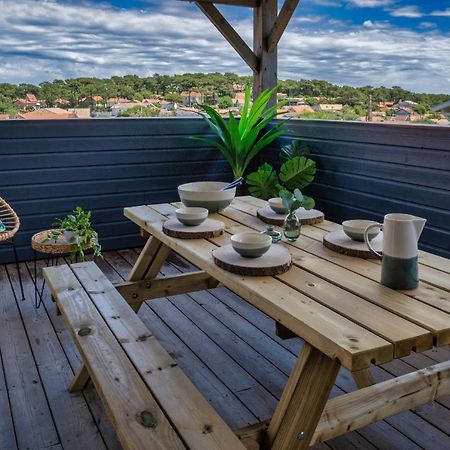 Mamita 4 "Wooded Stopover Apartment" T2 47M Terrace 24M Lacanau Εξωτερικό φωτογραφία