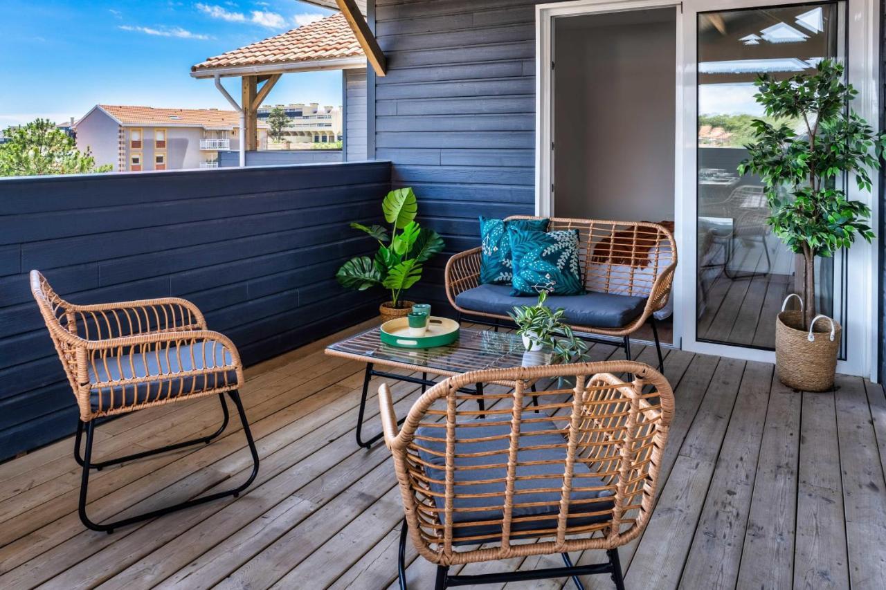 Mamita 4 "Wooded Stopover Apartment" T2 47M Terrace 24M Lacanau Εξωτερικό φωτογραφία